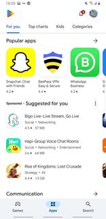 Google Play Store الحاسوب