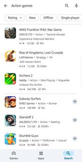 Google Play Store الحاسوب