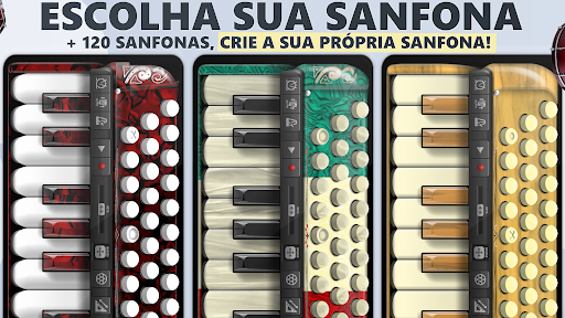 Acordeon Piano Sanfona Cassoto