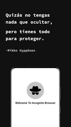 aplicación navegador privado