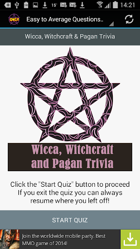 Witchcraft, Wicca & Pagan Quiz PC