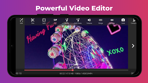 Video Editor & Maker AndroVid PC