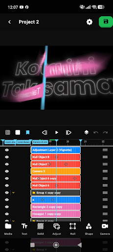 Keyflow - mobile editing app PC
