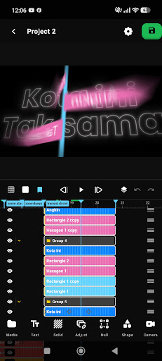 Keyflow - mobile editing app PC