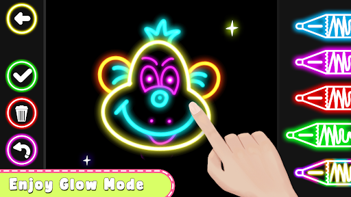 Animals Coloring Book Glitter PC