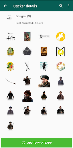 Ertugrul Stickers for WhatsApp