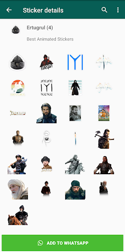 Ertugrul Stickers for WhatsApp