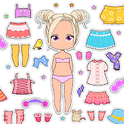 Buy Anime Doll Avatar Maker Game Dress up Games , Anime Paper Doll