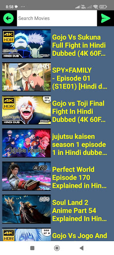 Anime Hindi HD পিসি