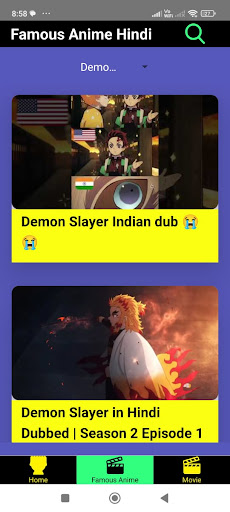 Anime Hindi HD پی سی