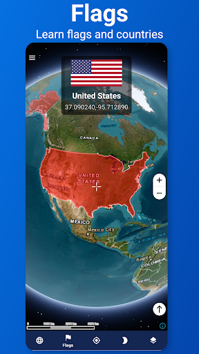 3D Earth Map - Satellite View পিসি