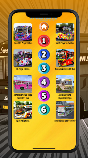 Priya Indian Bus Mod Livery PC