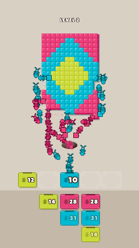 Ants Flow: Pixel Art & Rätsel