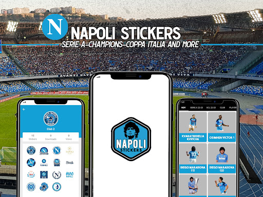 Napoli Stickers for WhatsApp PC