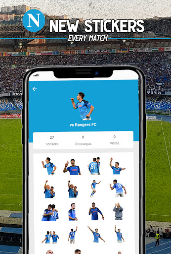 Napoli Stickers for WhatsApp PC