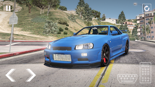 Simulator Driving Skyline R34