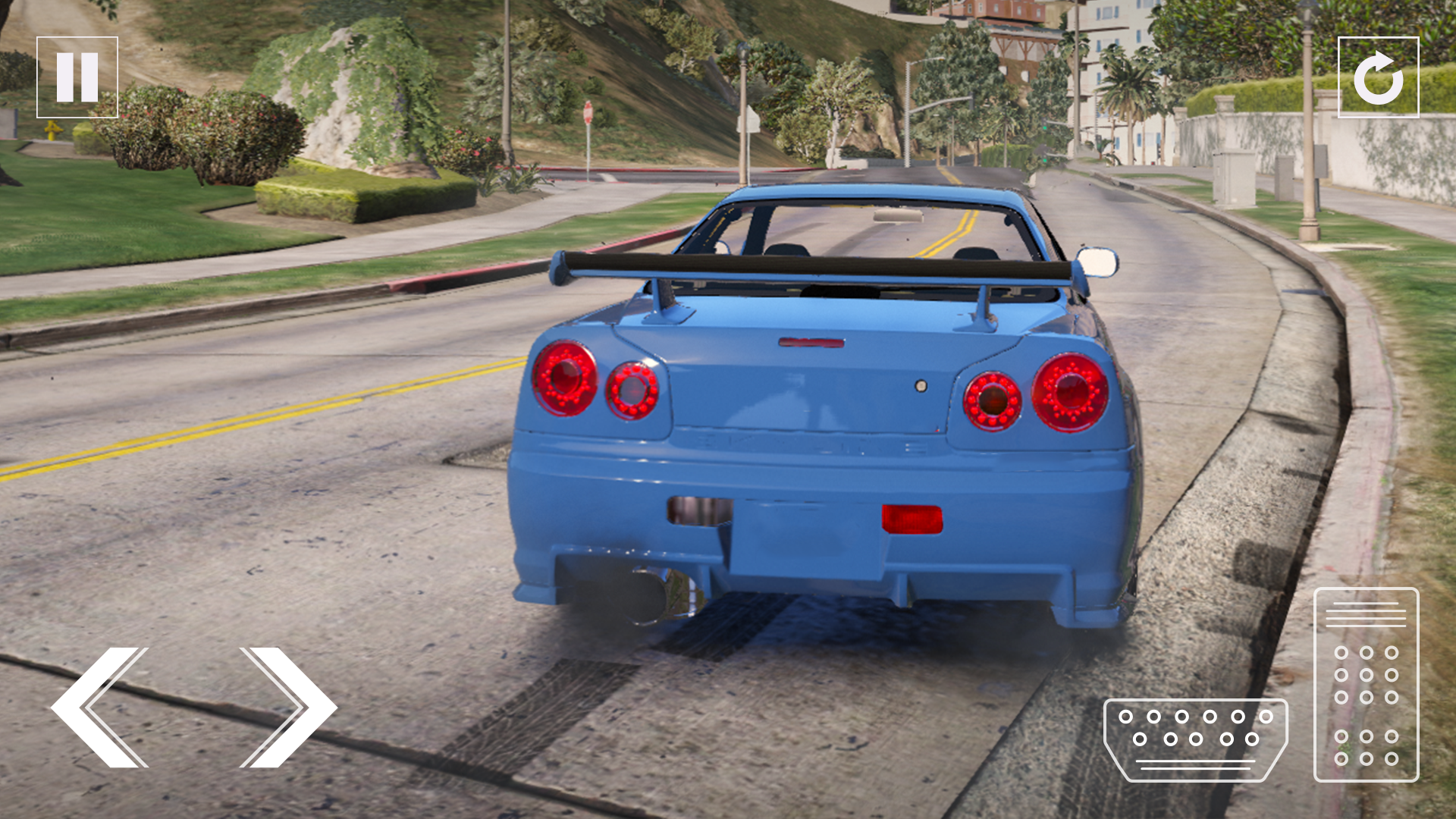Simulator Driving Skyline R34 PC
