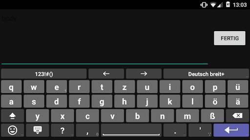 German for AnySoftKeyboard PC