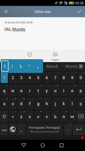 Português para AnySoftKeyboard