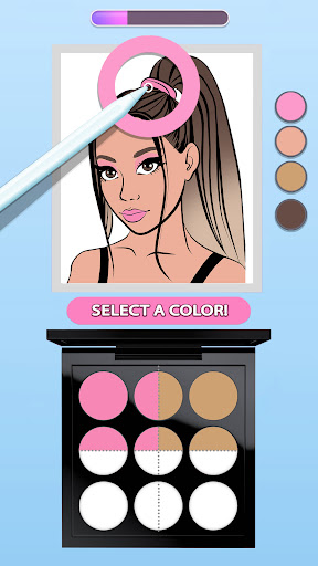 Kit de maquillage - Coloriage PC