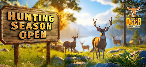 komputer Jungle Deer Hunting Games 3D