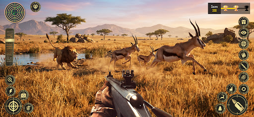 komputer Jungle Deer Hunting Games 3D