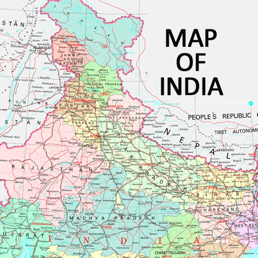 Map of India PC