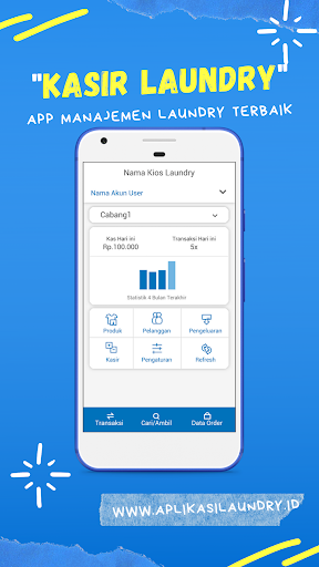 Kasir Laundry - POS Laundry