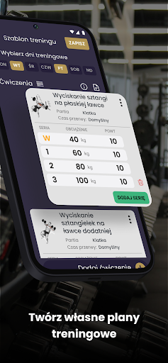 Gymlify - dziennik treningowy PC