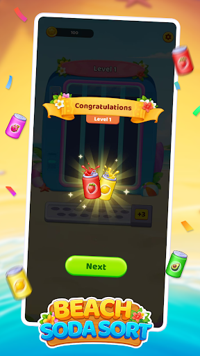 Beach Soda Sort