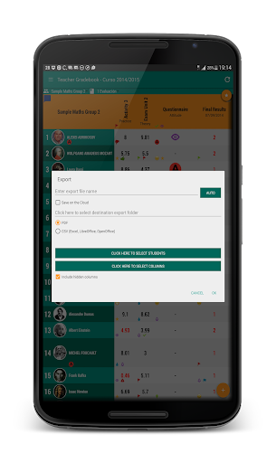 Quaderno dell'insegnante PC