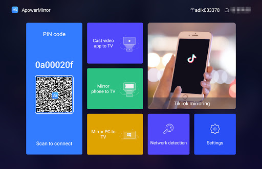 ApowerMirror-TV Screen Sharing পিসি