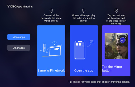 ApowerMirror-TV Screen Sharing পিসি