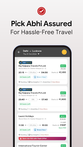 AbhiBus Bus Ticket Booking App পিসি