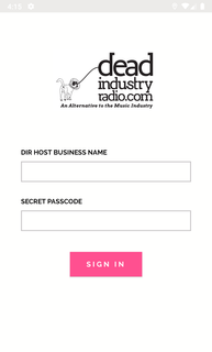 Dead Industry Radio Host Door PC