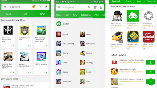Tips Happy Mod App and games