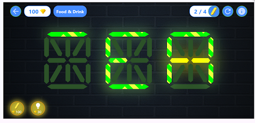 Ledit- Neon Brain Puzzle