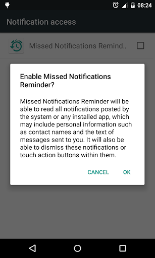 Missed Notifications Reminder پی سی