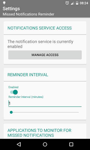 Missed Notifications Reminder پی سی
