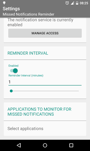 Missed Notifications Reminder پی سی