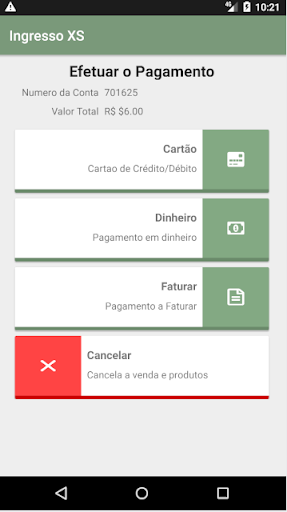 Ingresso XS - Vendedor para PC