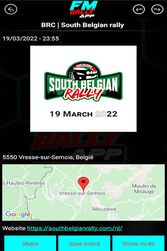 FM rally APP