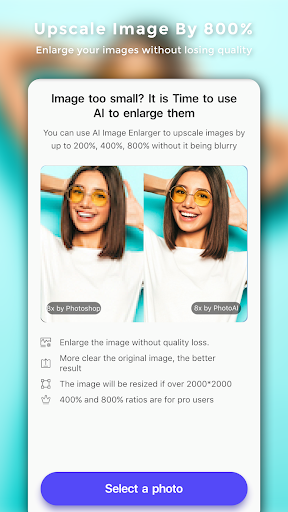 PhotoAI: AI Photo Enhancer পিসি