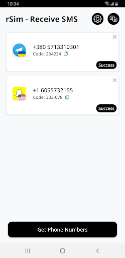 Receive SMS verification code PC