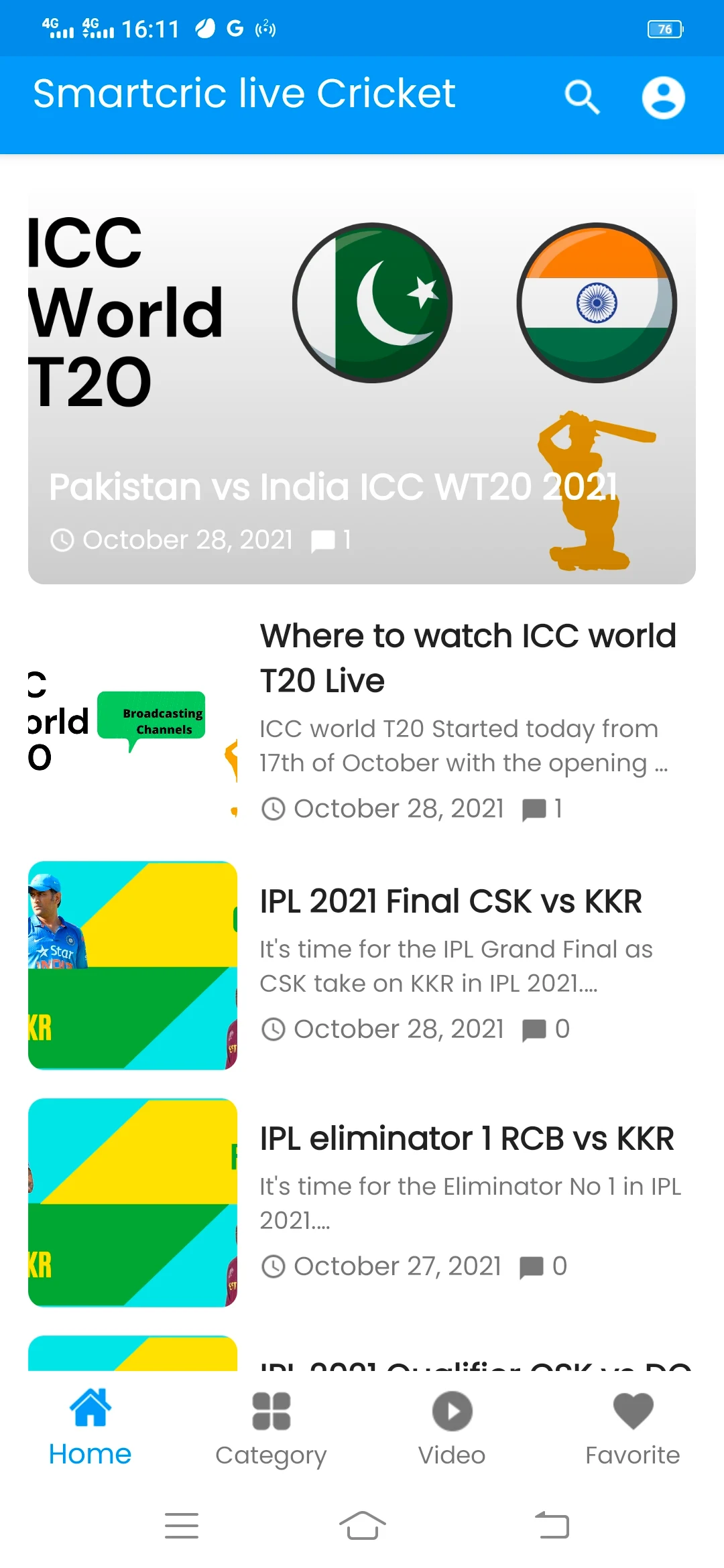 Smartcric Live Cricket PC