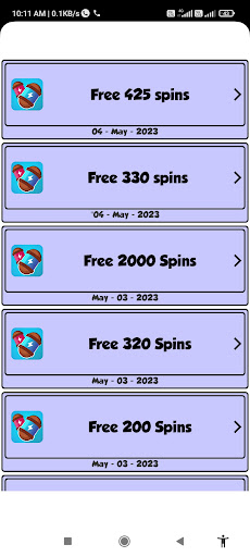 Spin links for Coin Master PC