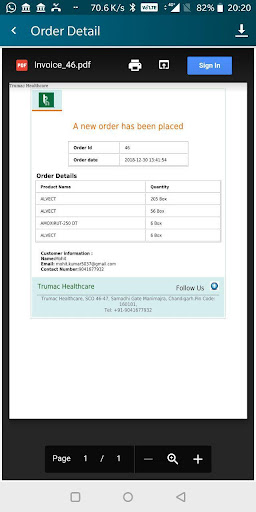 Trumac Healthcare پی سی