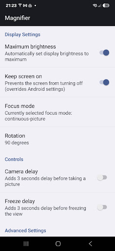 Lente d'ingrandimento PC