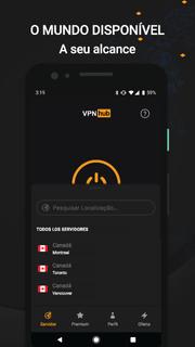 VPNhub: Ilimitado e seguro