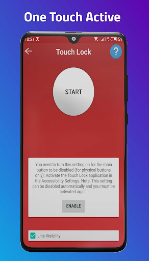 komputer Touch Lock for Video